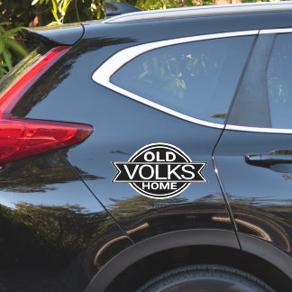 Old VOLKS Home Pegatina