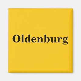 Oldenburg imán escudo oro Gleb