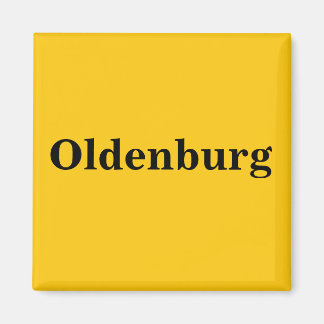 Oldenburg   imán escudo oro Gleb
