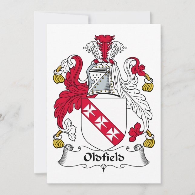 Oldfield Family Crest (Anverso)