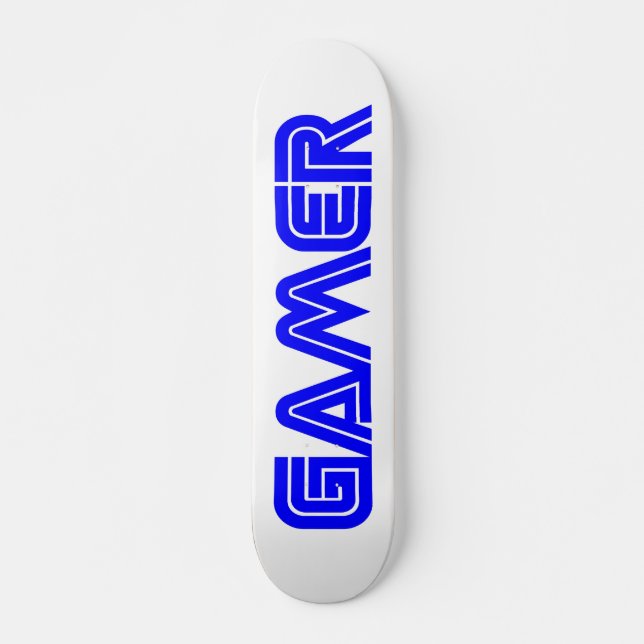 Oldschool de Gamer Skateboard (Anverso )
