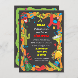 ¡Ole! Invitación a Fiesta Mexicana