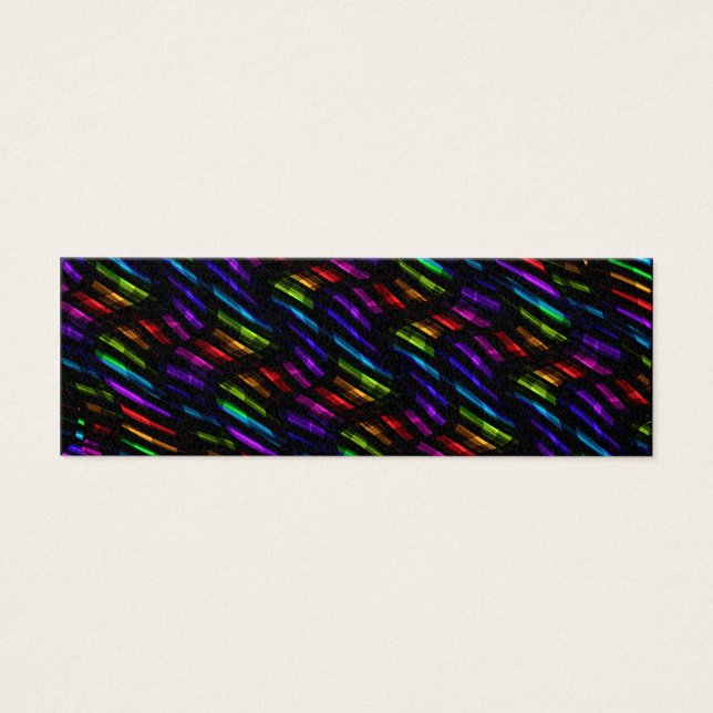 Oleada de guijarros oscuro arcoiris con mosaico (Frente)