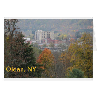 Olean, postal de NY