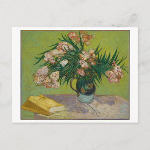 Oleandros de Vincent Van Gogh Tarjeta Postal Flora