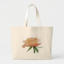 Oler la bolsa de asas de los rosas