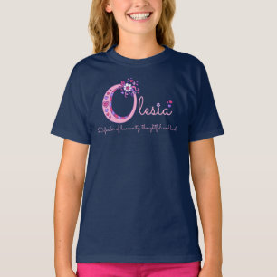 Olesia chicas nombre y significado O camiseta mono