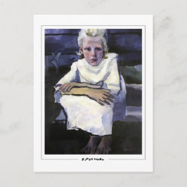 Olga Rozanova #127 - Tarjeta postal de arte