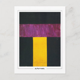 Olga Rozanova #137 - Tarjeta postal de arte fino