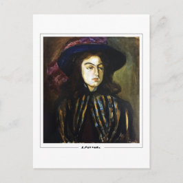 Olga Rozanova #141 - Tarjeta postal de arte