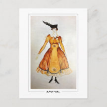 Olga Rozanova #161 - Tarjeta postal de arte fino
