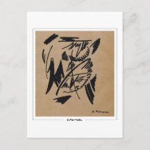 Olga Rozanova #162 - Tarjeta postal de arte