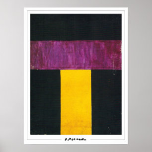 Olga Rozanova Zedign cartel de arte #137