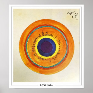 Olga Rozanova Zedign cartel de arte #19