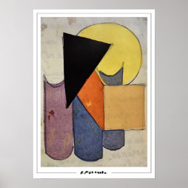 Olga Rozanova Zedign Poster de arte #111