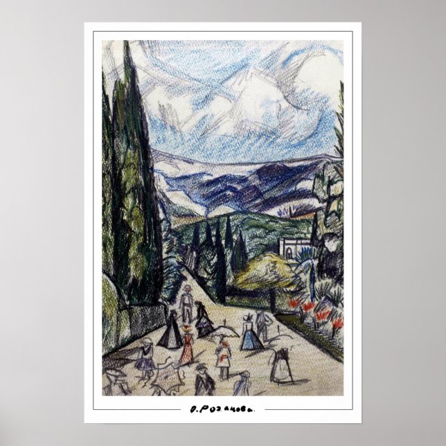 Olga Rozanova Zedign Poster de arte #16 (Frente)