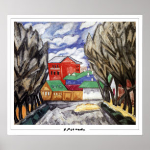 Olga Rozanova Zedign Poster de arte #17