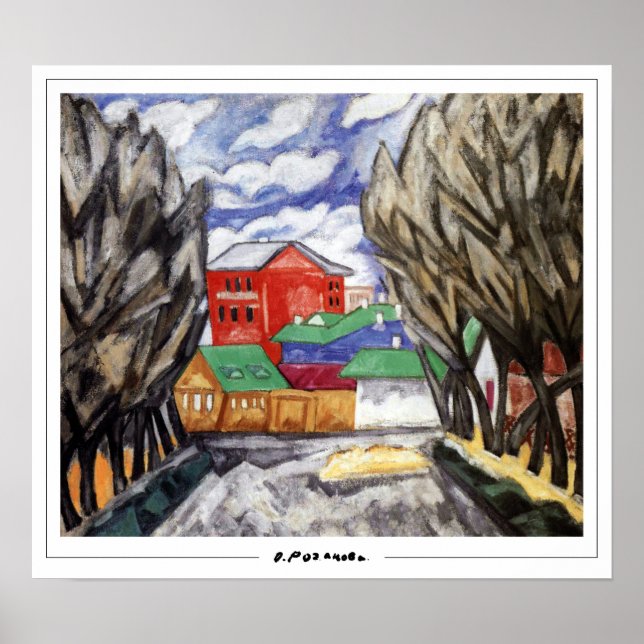 Olga Rozanova Zedign Poster de arte #17 (Frente)