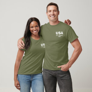 Olimpiadas de París 2024 Camiseta básica oscura