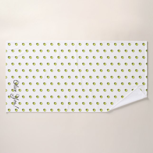 Oliva (Toalla de baño)