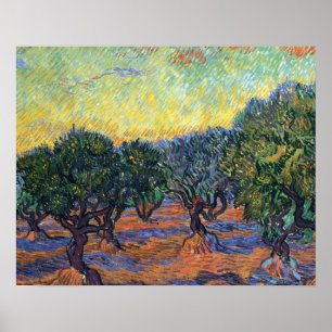 Olivar de Vincent Van Gogh Impresionismo Arte