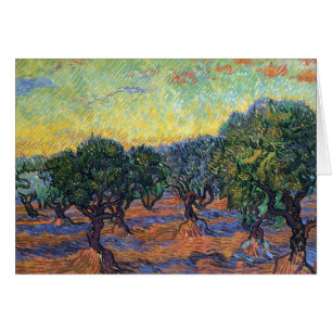 Olivar de Vincent Van Gogh Impresionismo Arte
