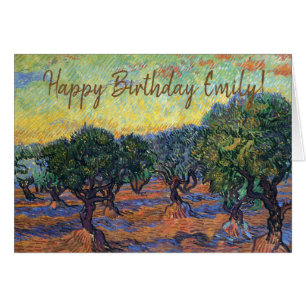 Olivar de Vincent Van Gogh Impresionismo Arte