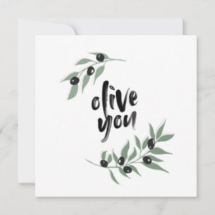 Olive branch wreath te amo   carta del olivo