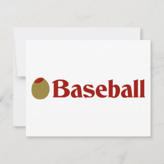 Olive (I Love) Béisbol