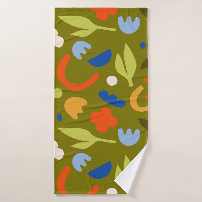 Olive Meadow (Toalla de baño)