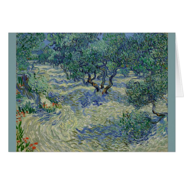 Olive Orchard de Vincent Van Gogh (Anverso (Horizontal))