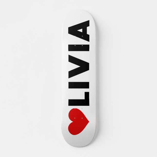 Olivia Love Skateboard (Anverso )