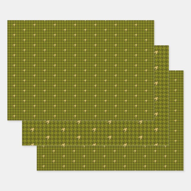 Olivo con conjunto de papel de envolvimiento para  (Set)