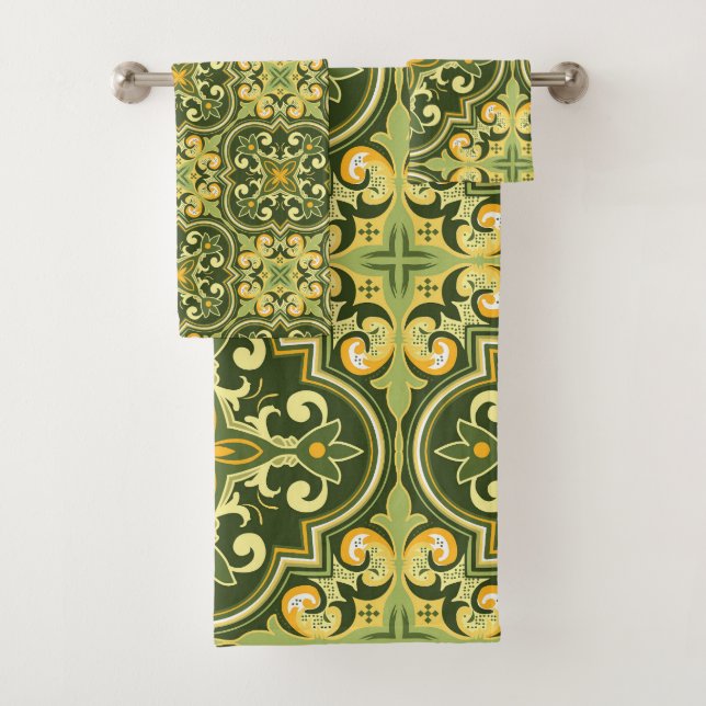 💚 💛 olivo y azulejos amarillos (In situ)