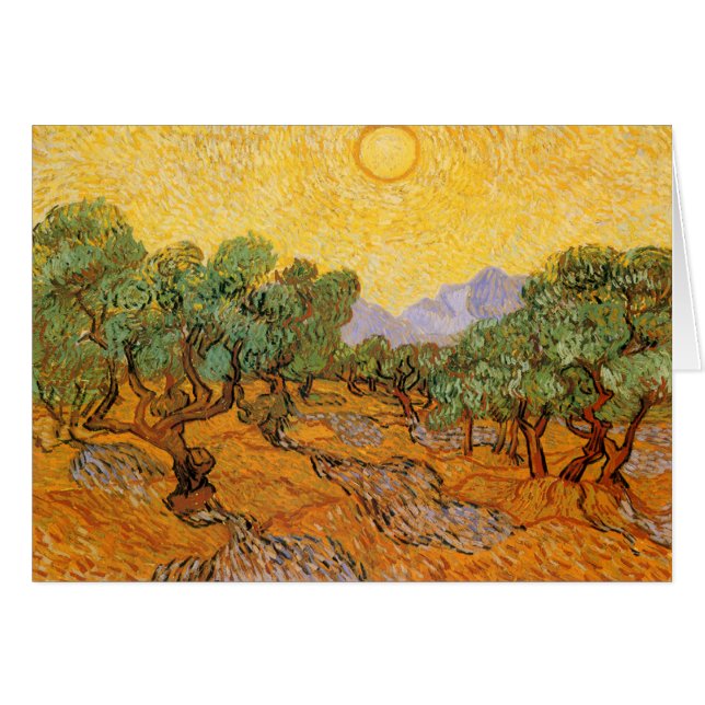 Olivos, Vincent Van Gogh (Anverso (Horizontal))
