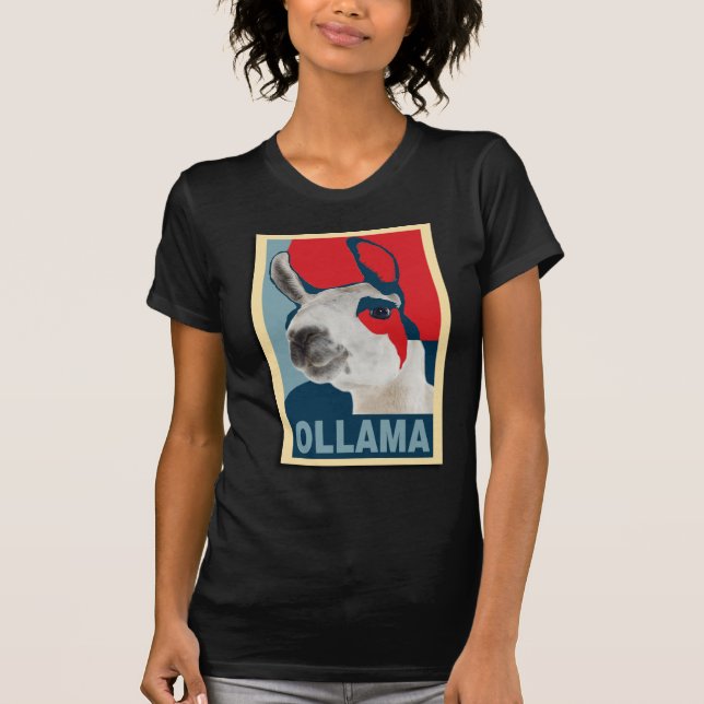 Ollama Obama - camiseta (Anverso)