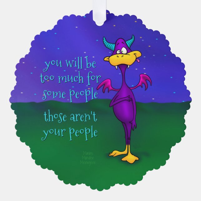 Ollie, tarjeta de ornamento de papel (Anverso)