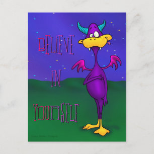 Ollie the Monster, con postal