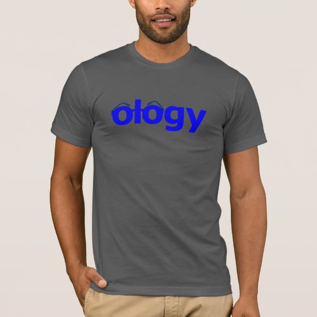 Ology Geeky de la camiseta de la ciencia (Anverso)