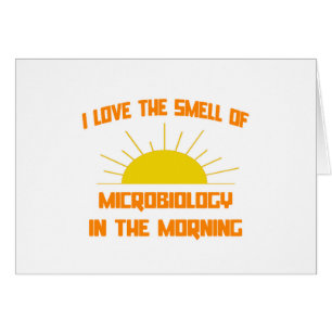 Olor a la microbiología en la mañana