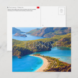 Ölüdeniz, Turquía Tarjeta Postal de Viaje