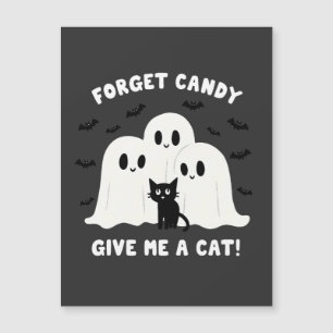 Olvidar los dulces Dame un gato Halloween espeluzn