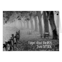 Olvídate de la caja, piensa en la tarjeta interior