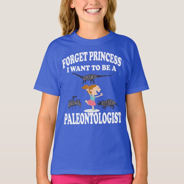 Olvídate de la princesa que quiero ser camiseta pa (Anverso)