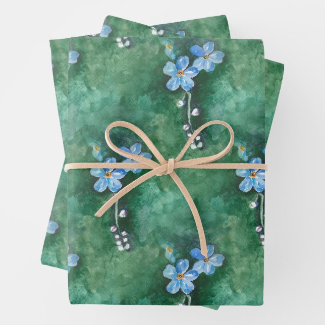 olvídate de mi papel envolvente acuarela (In situ)