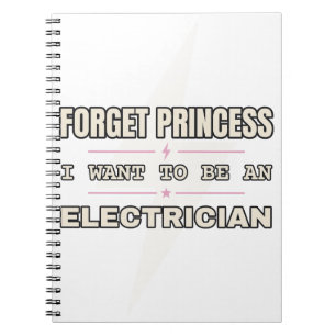 Olvídate de Princesa, Sé Electricista — Cuaderno