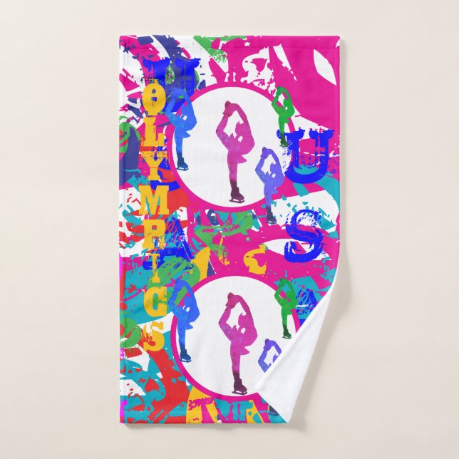 OLYMPIC SKATING  (Toalla de mano)