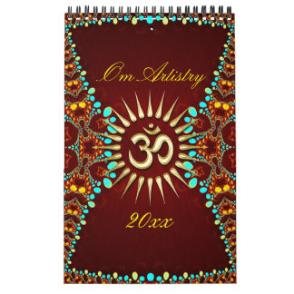 OM Artística Yoga Nueva Era Calendarios Mediaciona