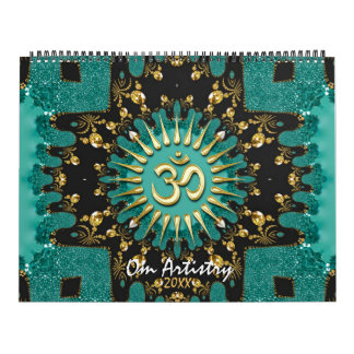 OM Artística Yoga Nueva Era Calendarios Mediaciona