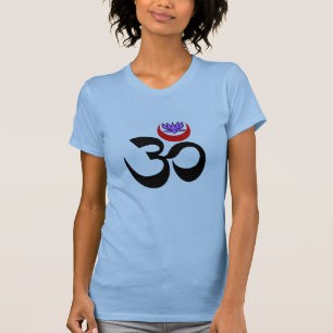 Om artístico - Camisetas de yoga para mujeres